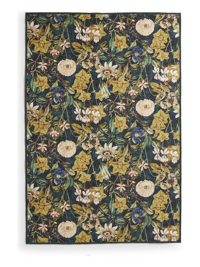 Clarke & Clarke Passiflora Forest Washable rug