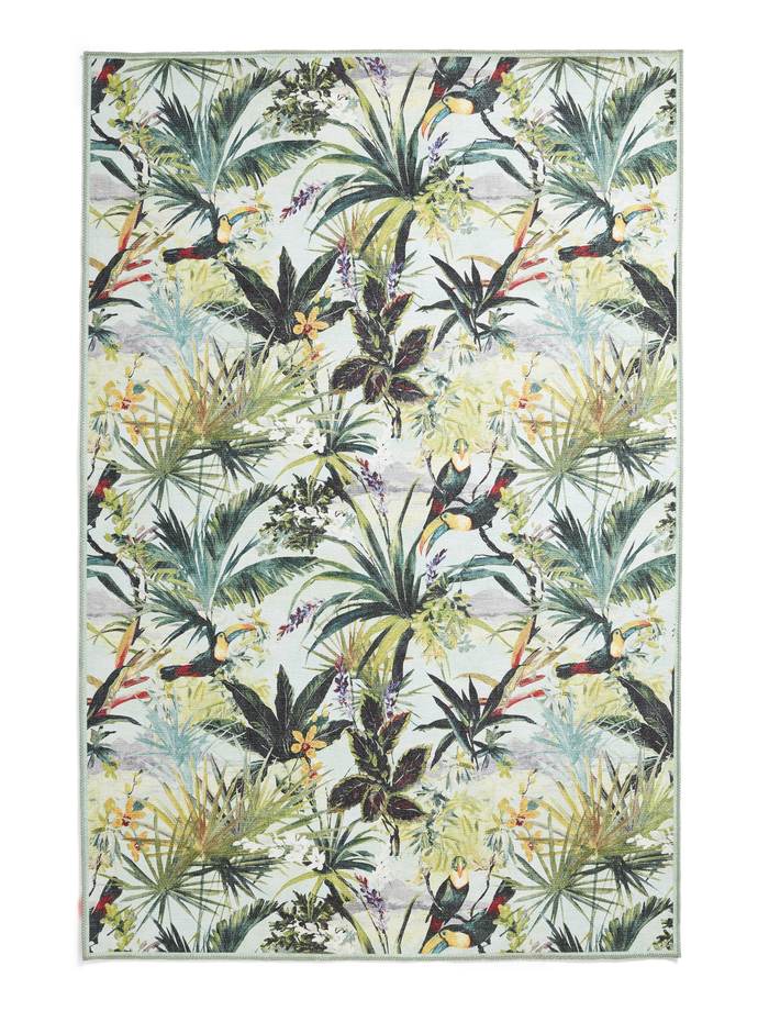 Clarke & Clarke Toucan Sky Washable rug