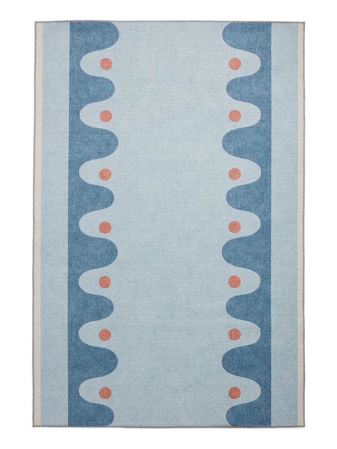 Scion Oakham Denim Washable rug
